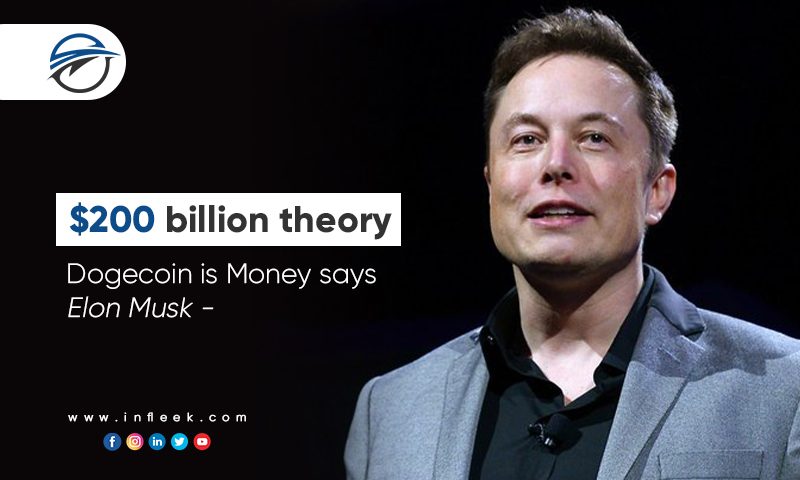 $200 billion theory, Dogecoin is Money says Elon Musk